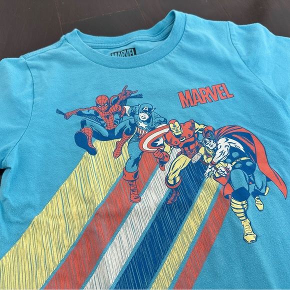 Marvel set of 3 t-shirt, size 7 - Picture 4 of 5